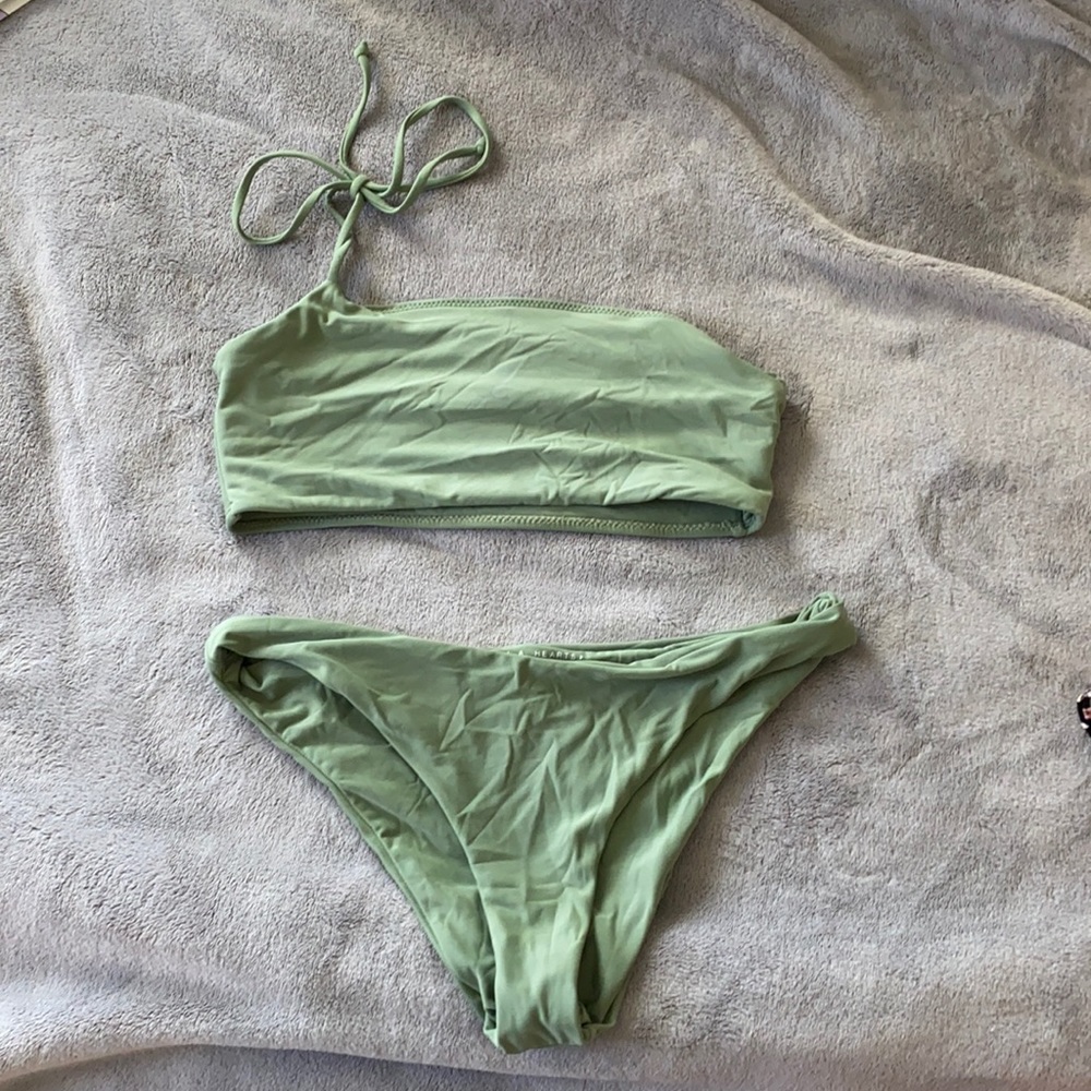 Olive green bikini